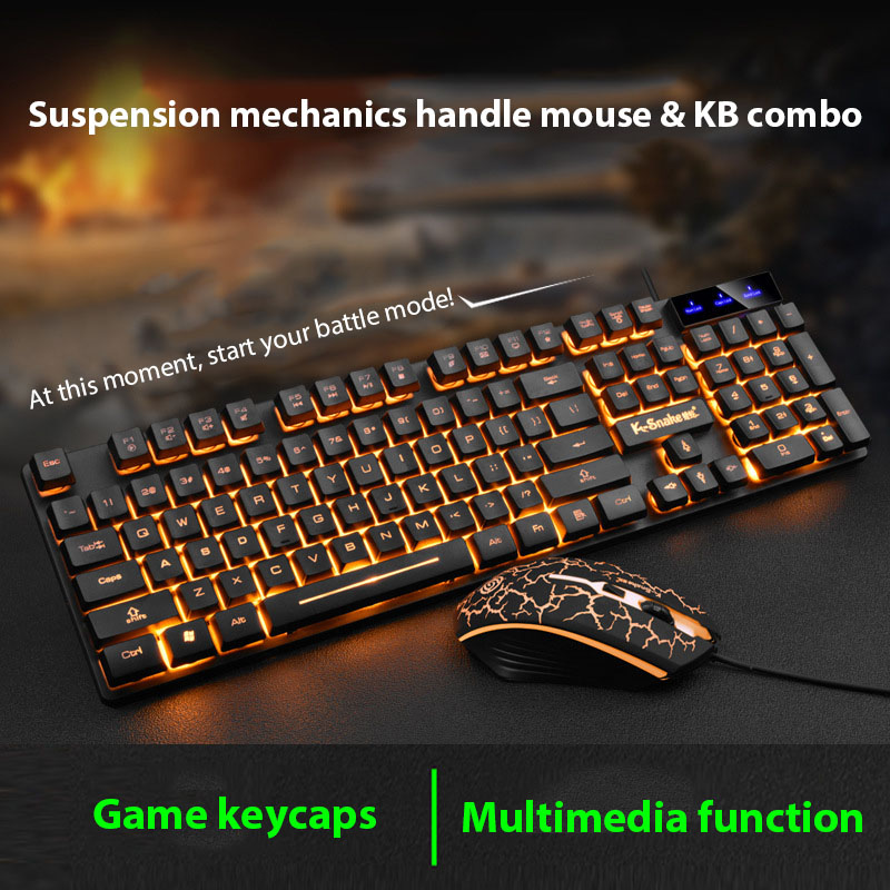 Gaming Keyboard And Mouse Combo - KM320 Klavye Ve Fare Seti Su