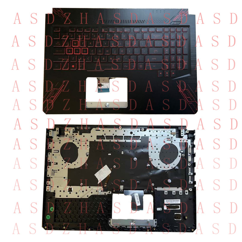 Gaming Keyboard Backlit - Z Yeni Palmrest Kırmızı Arkadan Aydınlatmalı