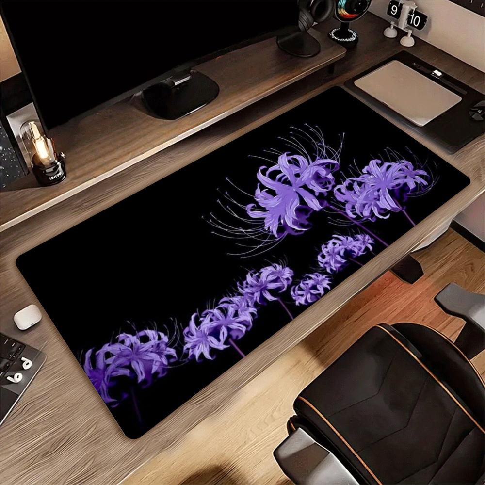 Gaming Keyboard Blue - XXL Mousepad Gotik Lycoris Radiata Kırmızı