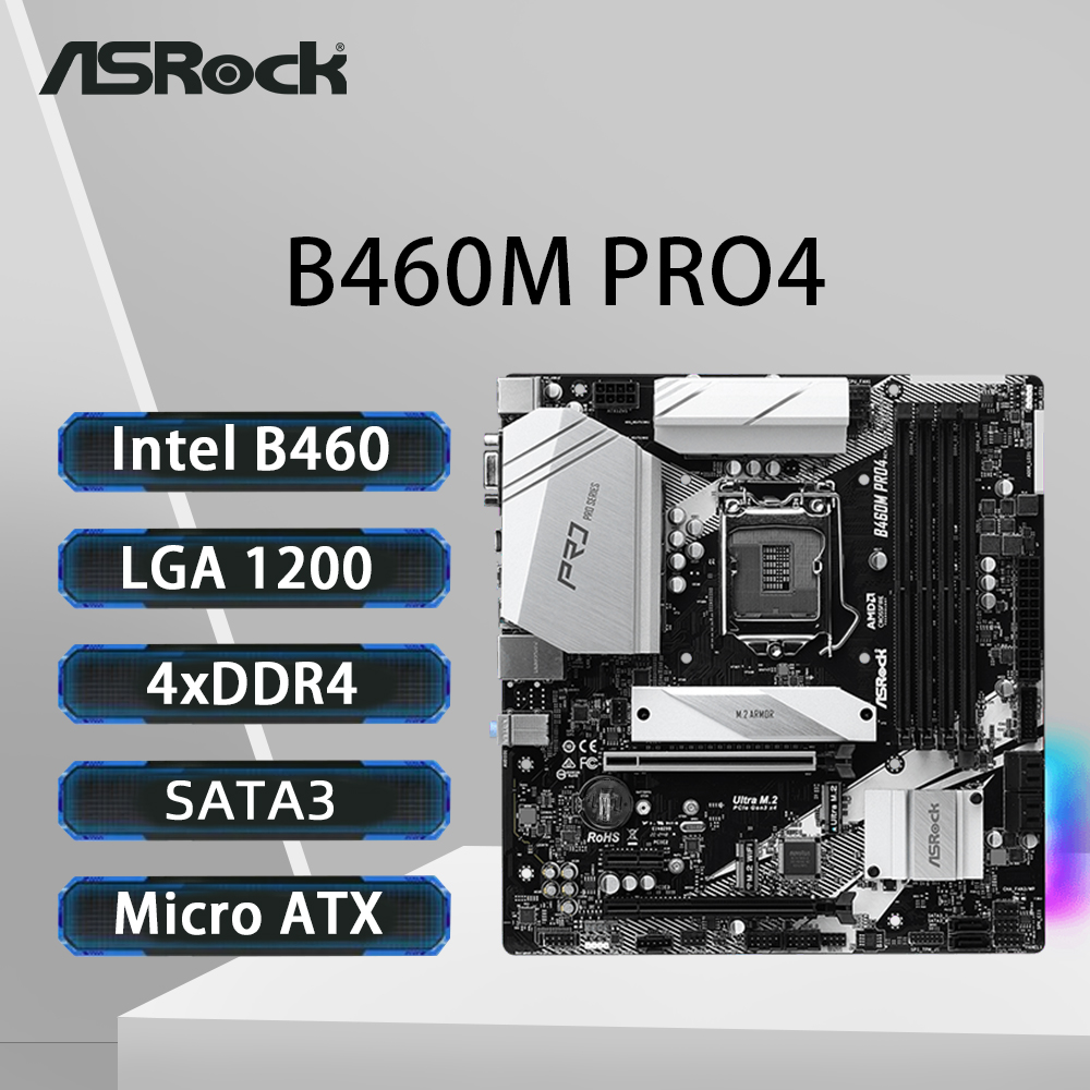 Intel Cpu Core I9 - ASRock B460M PRO4 Anakart LGA 1200