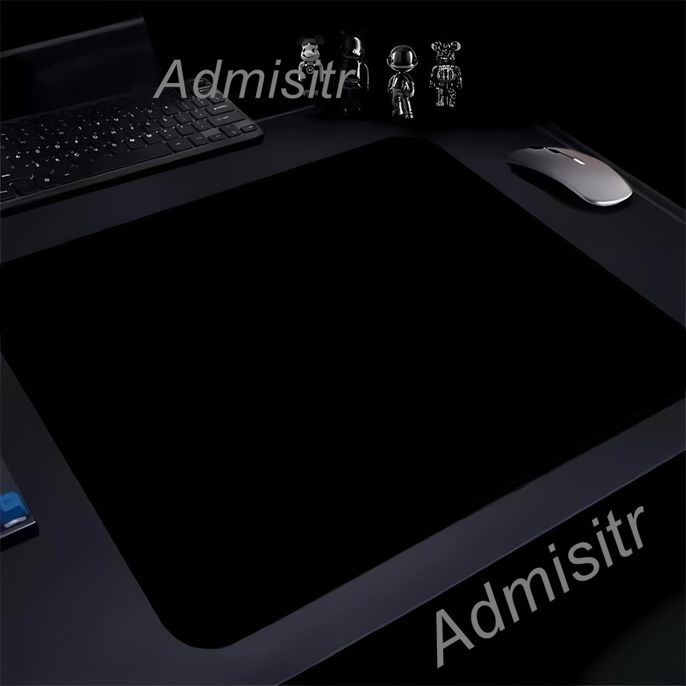 Gaming Keyboard Hand - 45X40 Büyük Siyah Mouse Pad Basit
