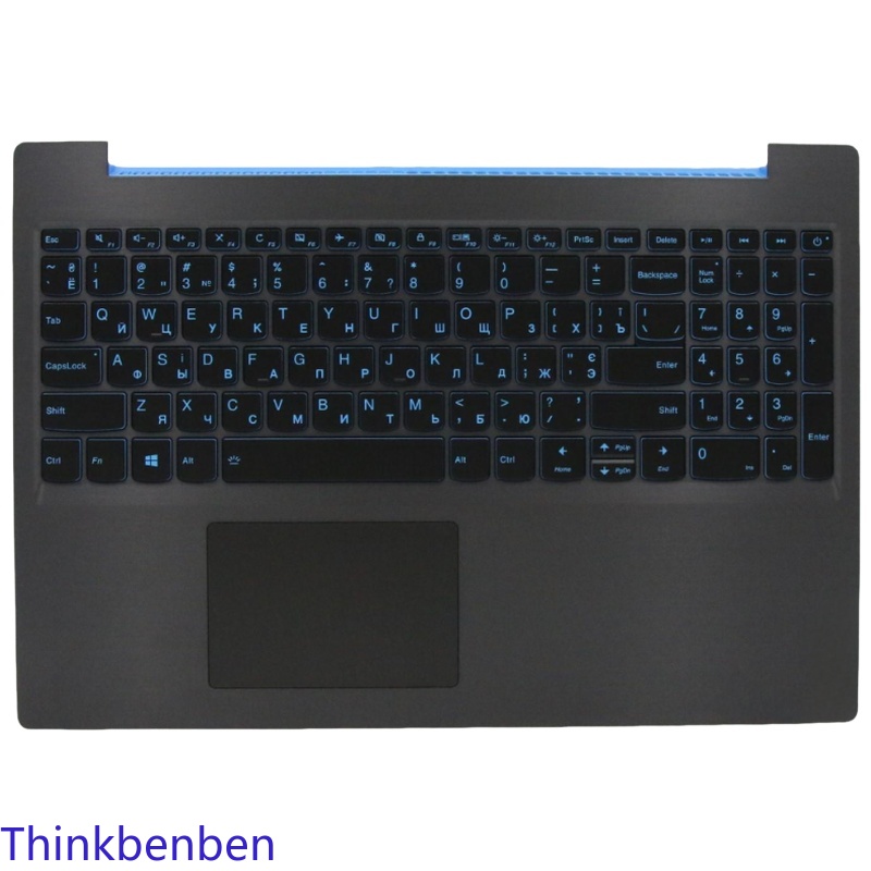 Gaming Keyboard Top - İNGILTERE Ukrayna Siyah Klavye Üst Harf