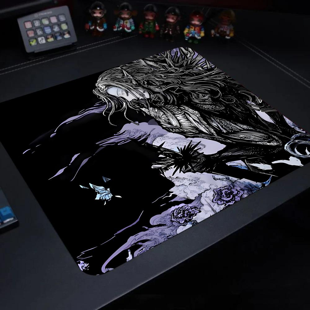 Gaming Keyboard Blue - Mavi Kelebek Mouse Pad XS Oyun