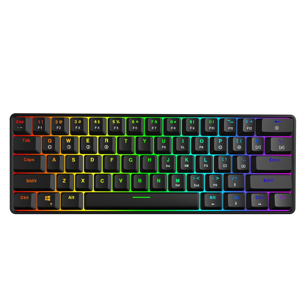 Gaming Keyboard Mobile - SKYLOONG GK61 Mini Taşınabilir 60% Oyun