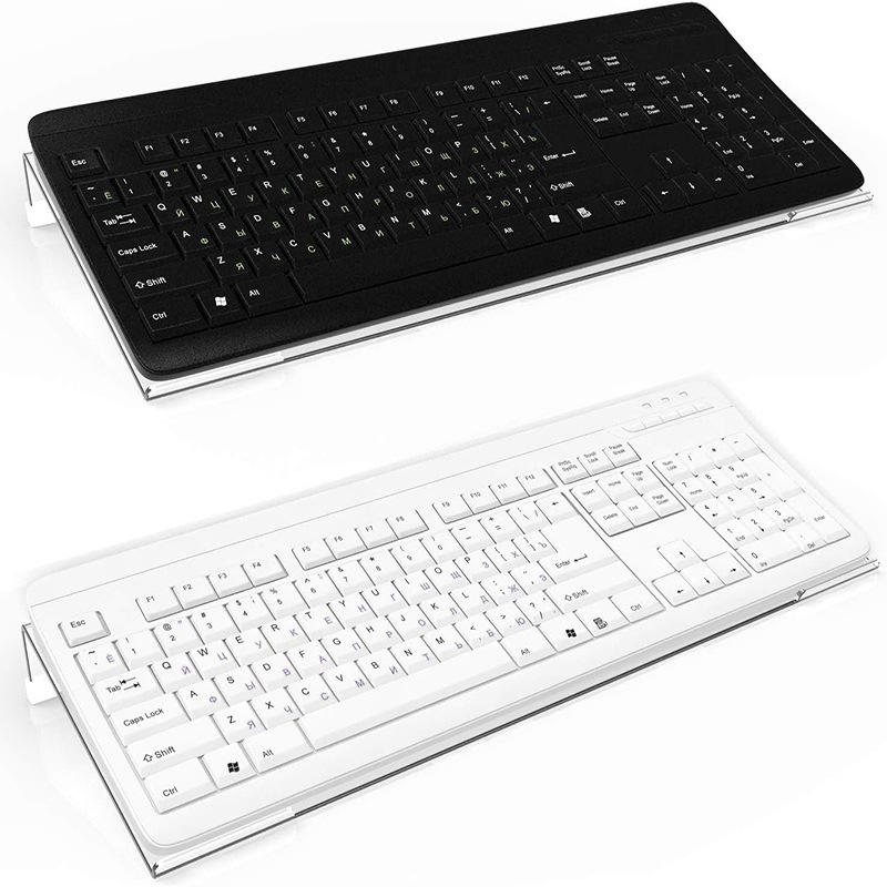 Gaming Keyboard Ergonomic - Şeffaf Akrilik Ergonomik Klavye Yükseltici Standı
