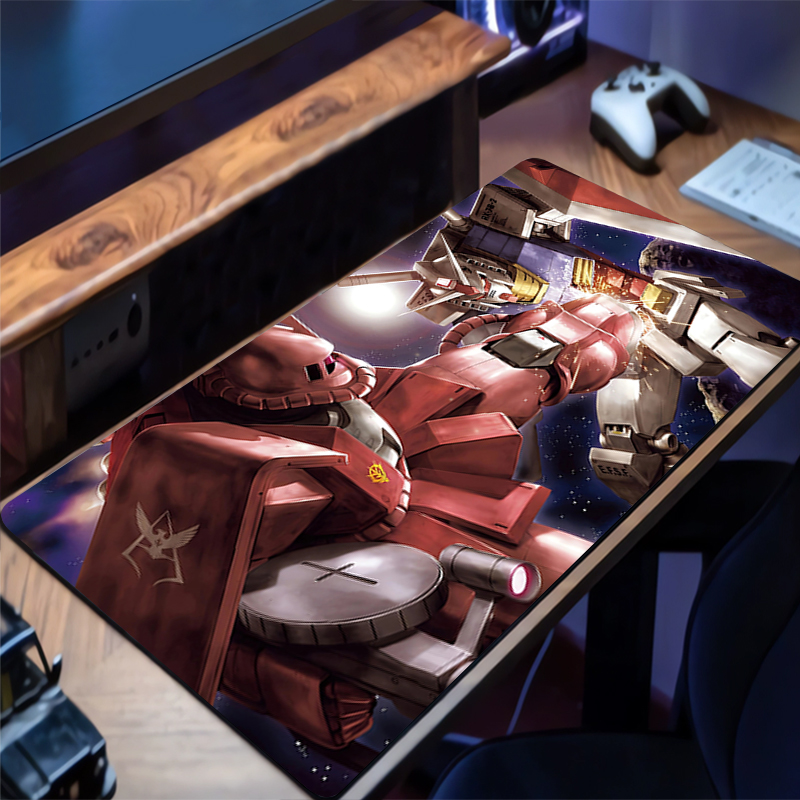 Gaming Keyboard Non Mechanical - Mousepad Mekanik Savaşçı RX-78-2 Gundam Oyun