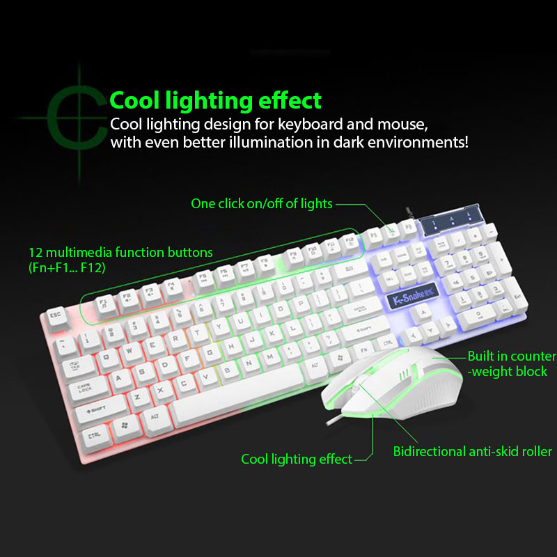 KM320 Klavye Ve Fare Seti Su G - Gaming Keyboard And Mouse Combo incelemesi ve fiyatı