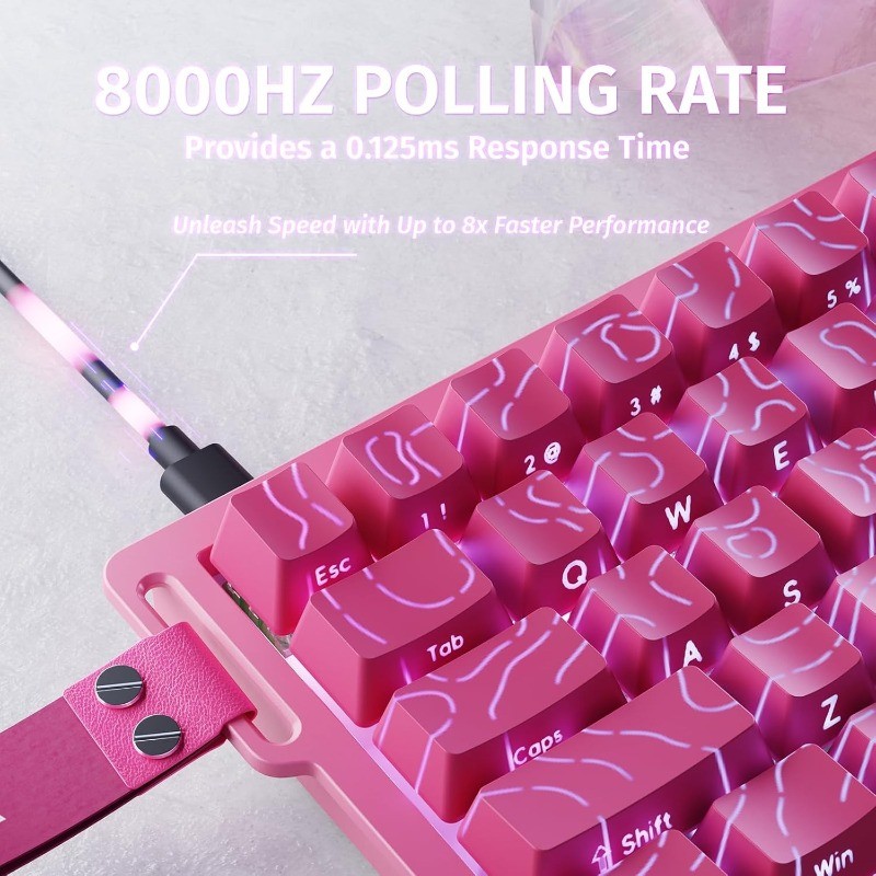 ATTACK SHARK X68 HE 8000Hz Hız - Keyboard Gaming Mac incelemesi ve fiyatı