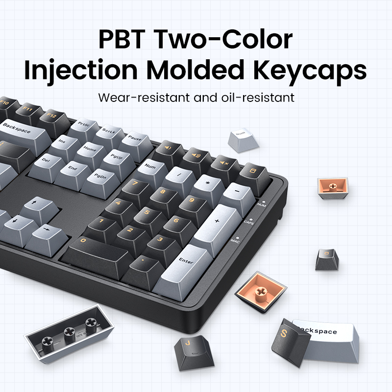Rj45 mekanik klavye 108 PBT Ke - Keyboard Gaming Mac incelemesi ve fiyatı