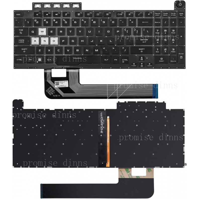Asus TUF Gaming A17 FA706 FA70 - Gaming Keyboard Backlit incelemesi ve fiyatı