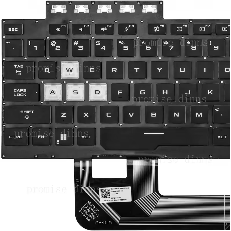 Asus TUF Gaming A17 FA706 FA70 - Gaming Keyboard Backlit incelemesi ve fiyatı