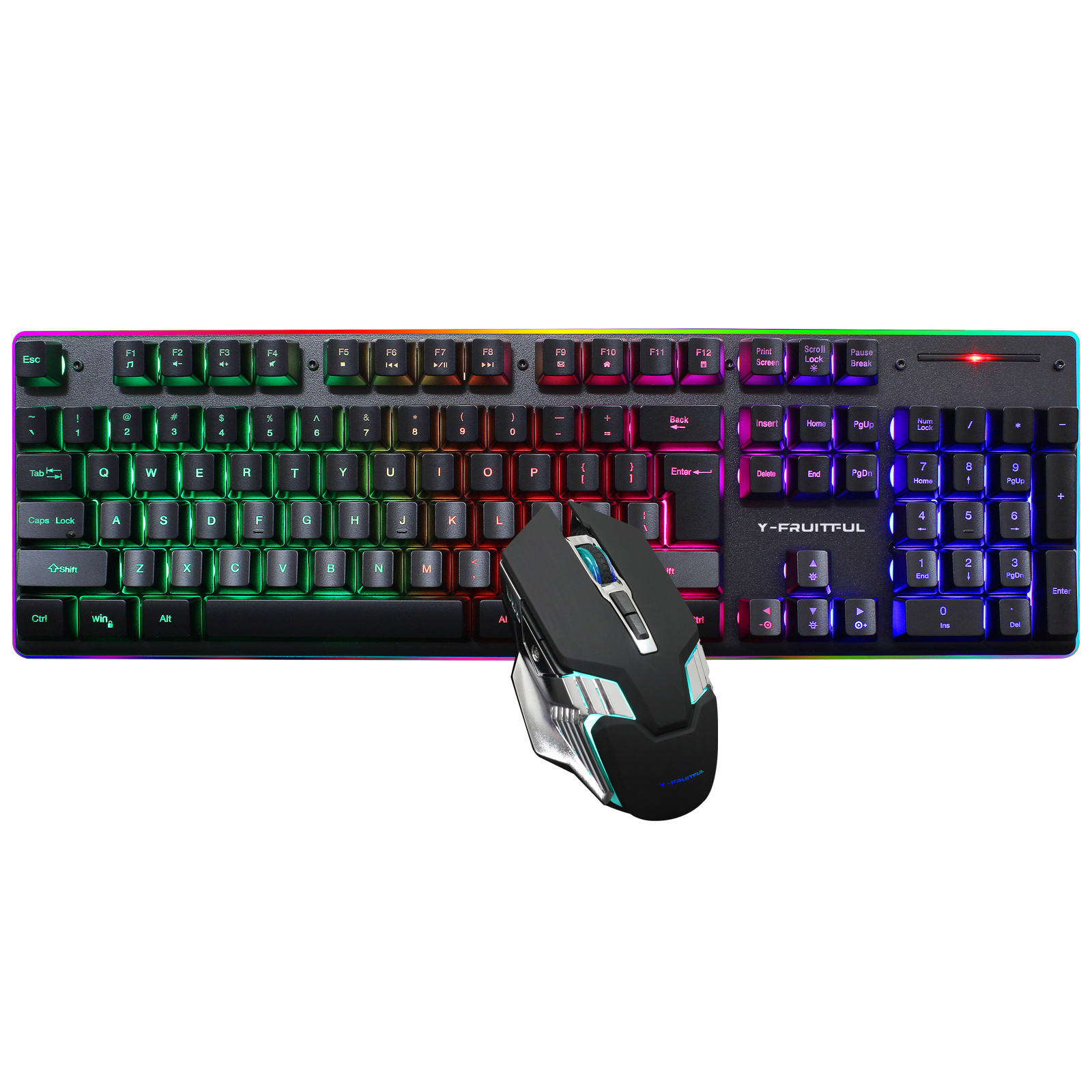 104 Tuşlu RGB Bilgisayar Kablo - Gaming Keyboard And Mouse Combo Wireless incelemesi ve fiyatı