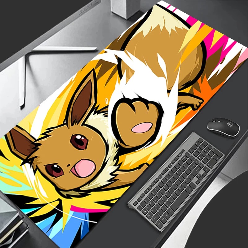 P-Pokemon Eevee Anime Oyun Mou - Gaming Keyboard Top incelemesi ve fiyatı
