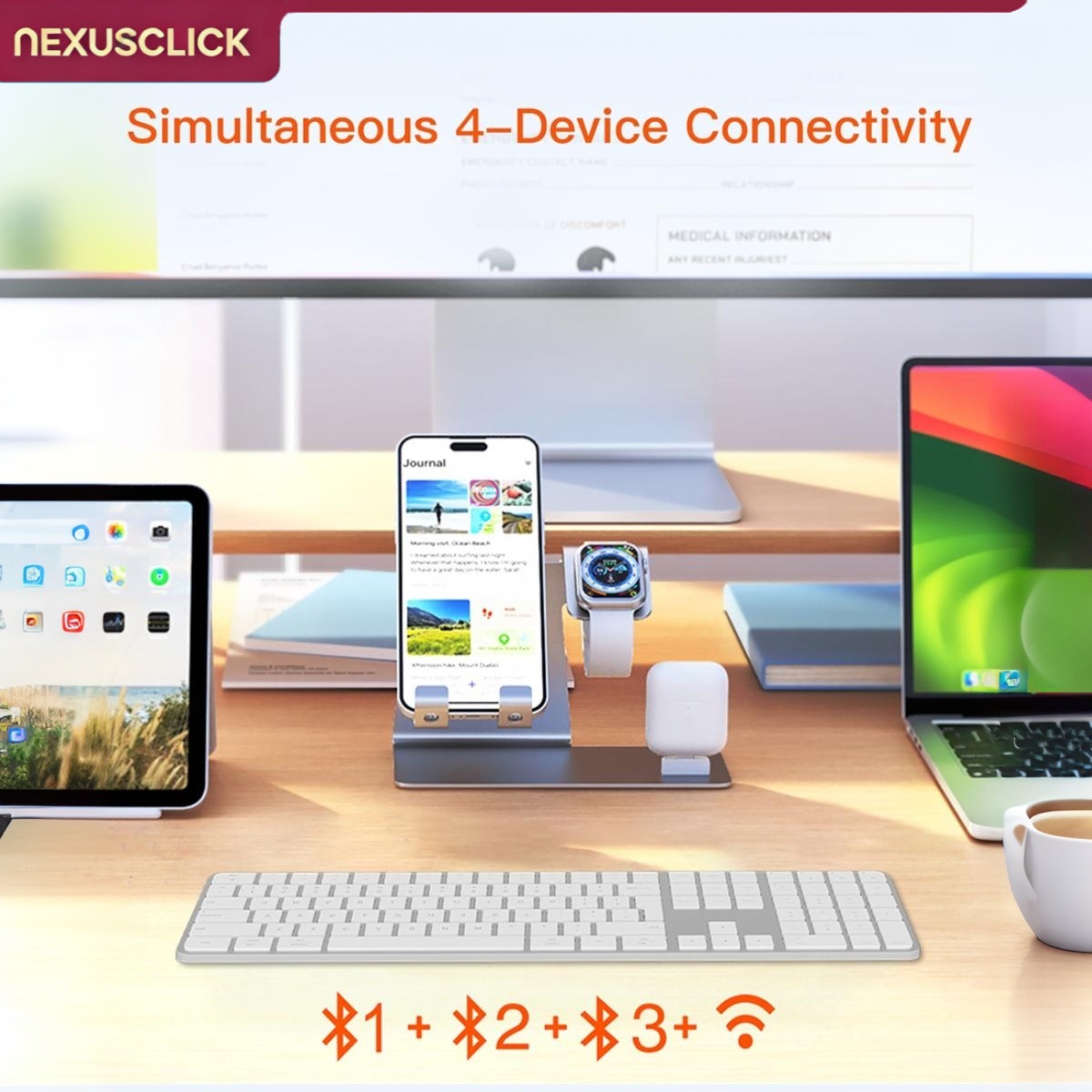NexusClick 109 Tuşlu İnce Çift - Keyboard Gaming Mac incelemesi ve fiyatı