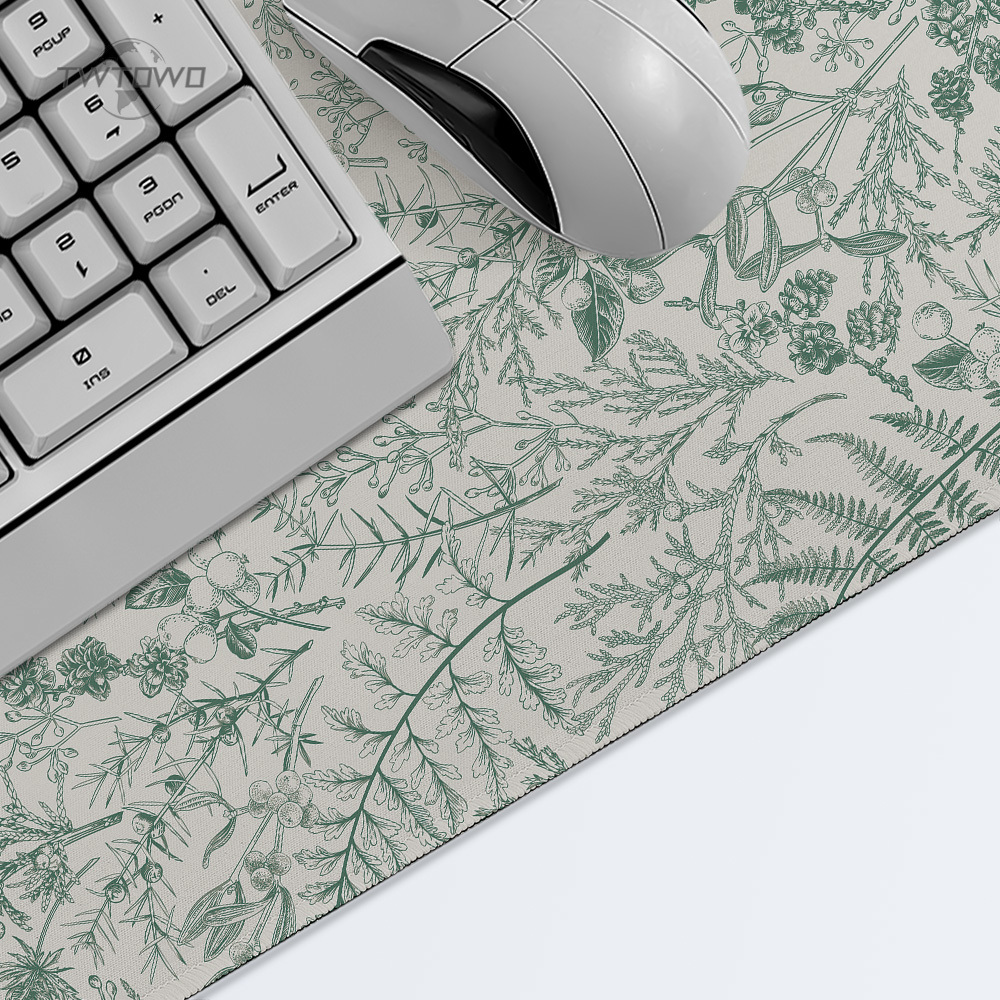 Mouse Pad oyun yeşil çiçek çim - Gaming Keyboard And Mouse Combo incelemesi ve fiyatı