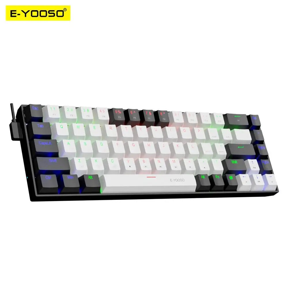 E-YOOSO Z686 USB Mini ince mek - Gaming Keyboard E Yooso incelemesi ve fiyatı