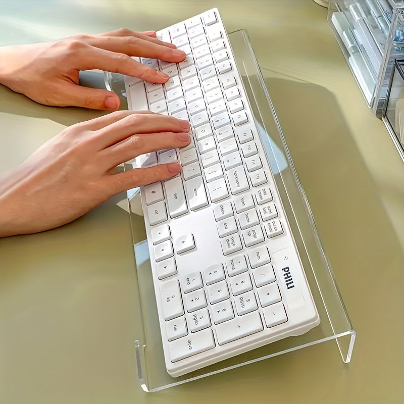 Akrilik klavye standı, şeffaf  - Gaming Keyboard Ergonomic incelemesi ve fiyatı