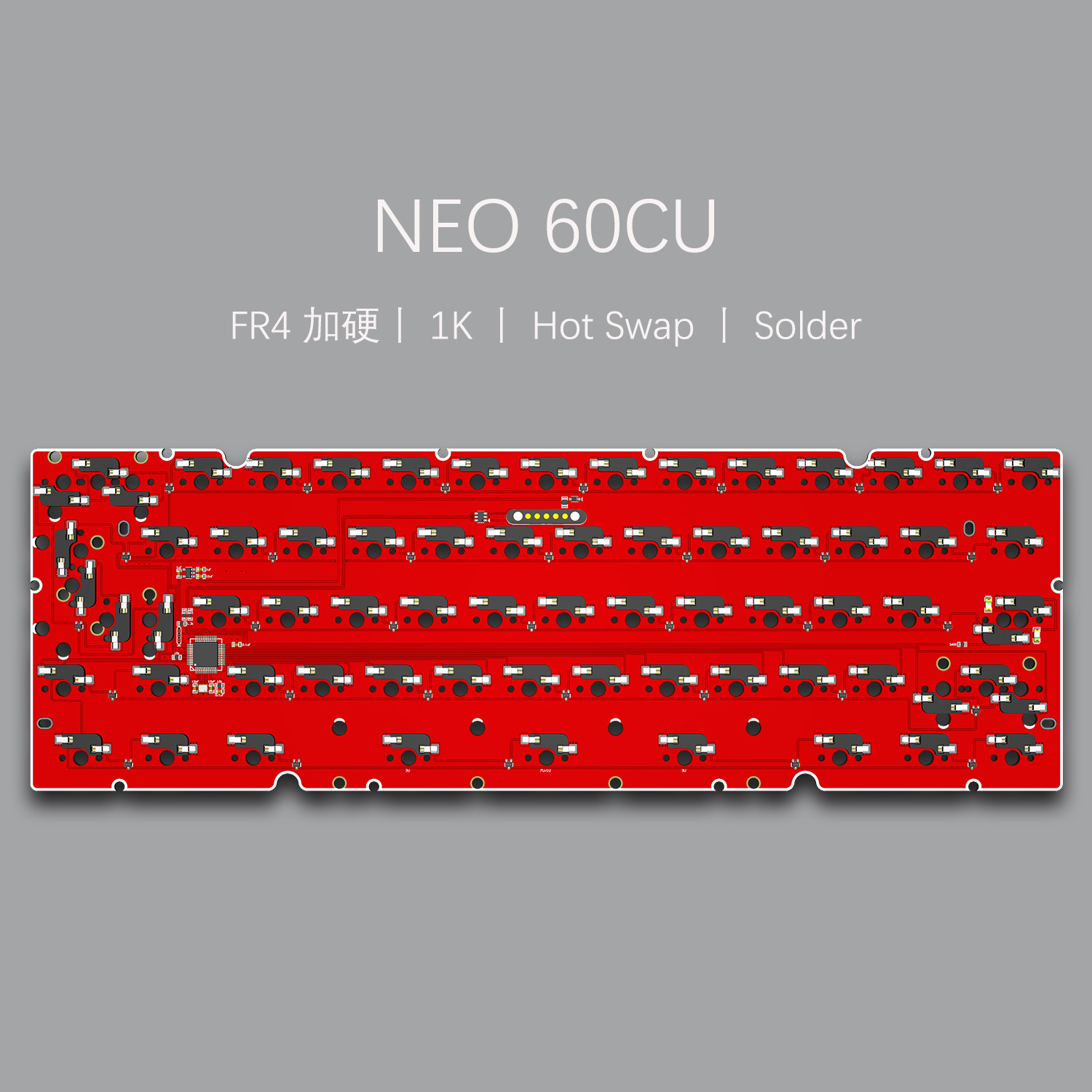 NEO60CU klavye onarımı için uy - Hot Swap Pcb incelemesi ve fiyatı