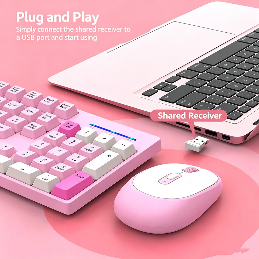 KEBIDUMEI 2.4G Kablosuz Klavye - Gaming Keyboard And Mouse Combo Wireless incelemesi ve fiyatı