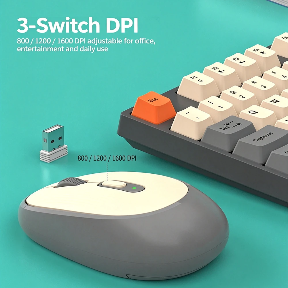 KEBIDUMEI 2.4G Kablosuz Klavye - Gaming Keyboard And Mouse Combo Wireless incelemesi ve fiyatı