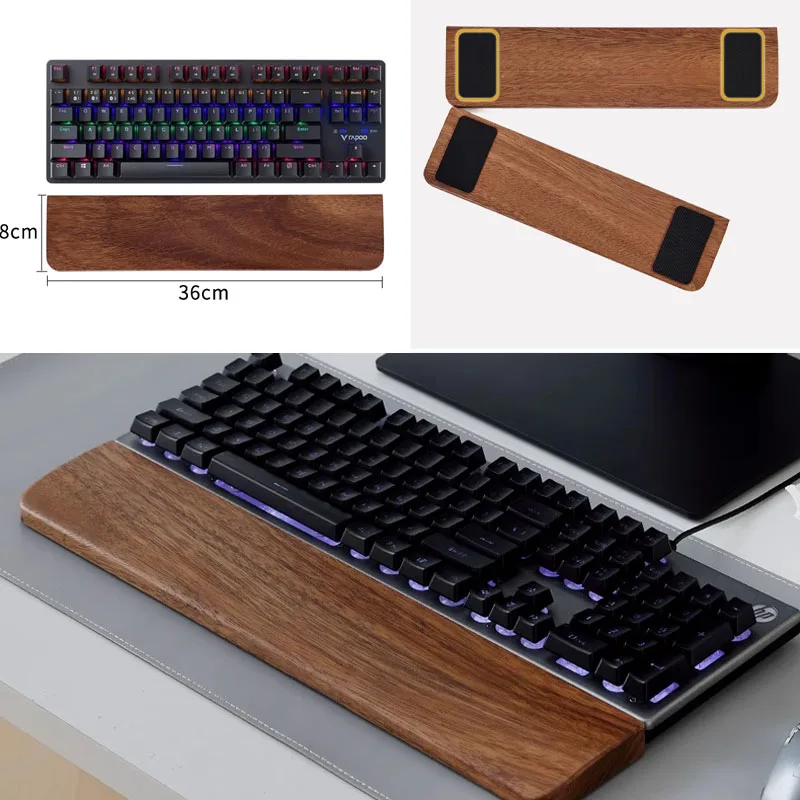 Masif Ahşap Klavye Bilek Deste - Gaming Keyboard And Mouse Combo incelemesi ve fiyatı
