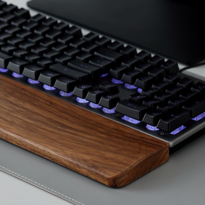 Masif Ahşap Klavye Bilek Deste - Gaming Keyboard And Mouse Combo incelemesi ve fiyatı