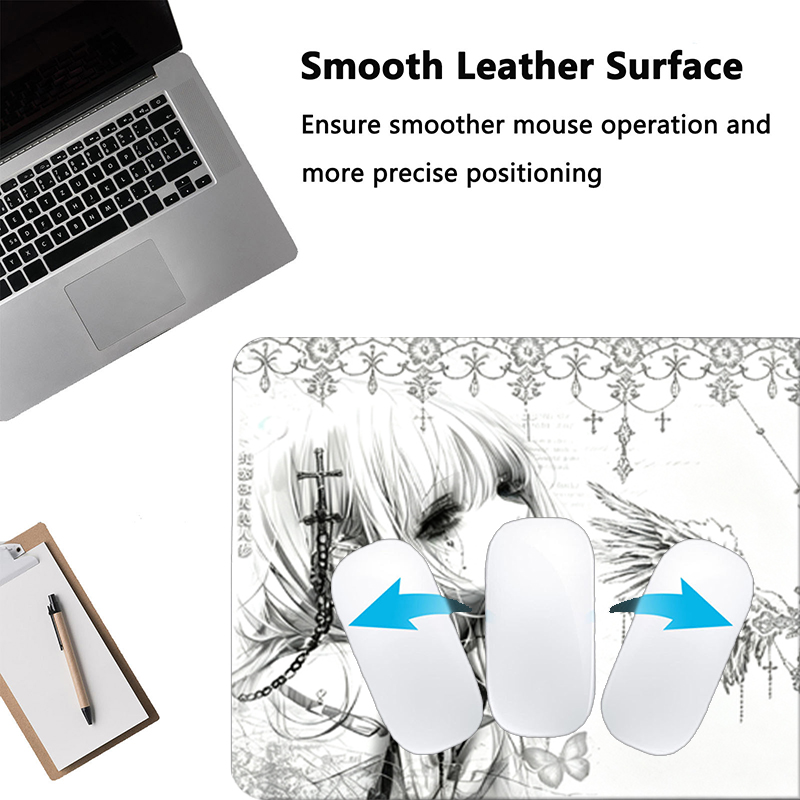 Deri Mousepad Siyah Beyaz Anim - Gaming Keyboard Mouse incelemesi ve fiyatı