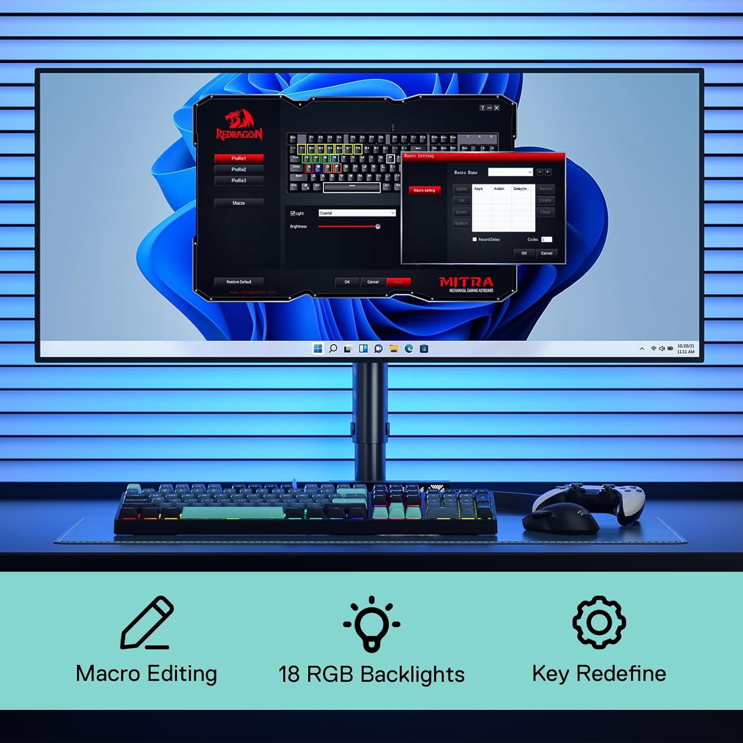 Redragon K582 SE Kablolu RGB 1 - Gaming Keyboard Mobile incelemesi ve fiyatı
